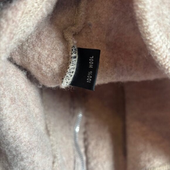 Vintage J. Percy Marvin Richards 100 % Wool Jacket Coat Brown Full Zip Medium - Picture 5 of 6